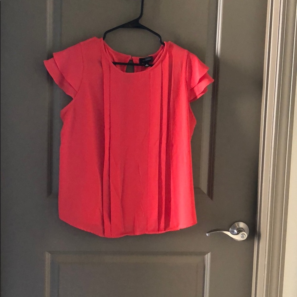 Red/Orange Business Blouse